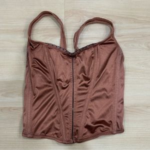 Vintage corset style top